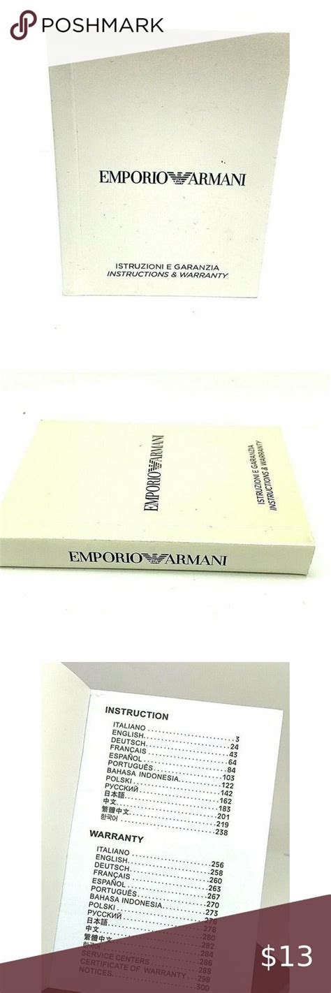 emporio armani watch instructions|how to open armani watch.